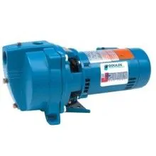 Goulds J5S, Shallow Well Jet Pump, JS+ Series, 1/2 HP, 115/230 Volts, 1  Phase, 1-1/4 NPT Suction, 1 NPT Discharge, 16.5 GPM at 5 ft (30 psi), Cast  Iron Body
